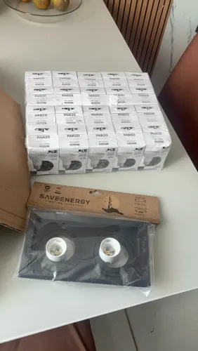 Spot de Embutir Save Energy + Lâmpada LED PIX PAR20 7W 4000K - Novo