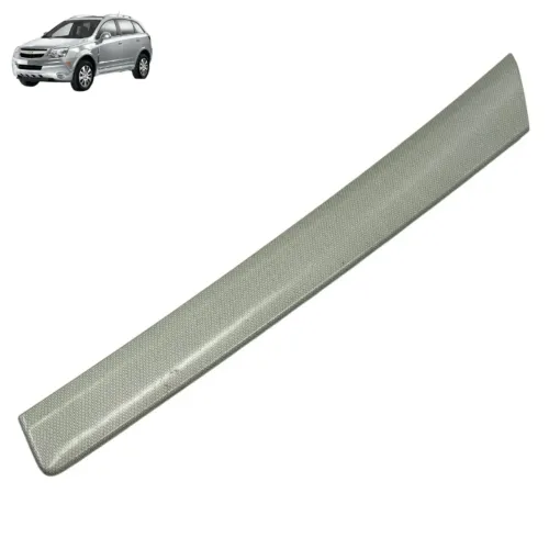 Friso Moldura Forro Porta Dianteira Direita Gm Captiva 2012 2013 Cinza