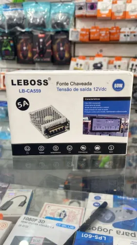 Fonte Chaveada Estabilizada 12v 5 Amperes 
