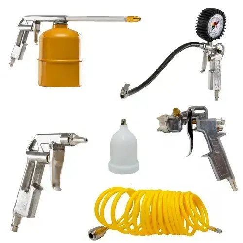 Kit de pintura para compressor 5pçs ( Tekna )