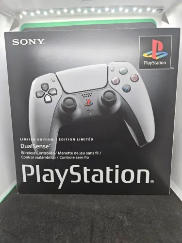 Controle Sony DualSense Playstation Edição Limitada Aniversário de 30 Anos com brinde