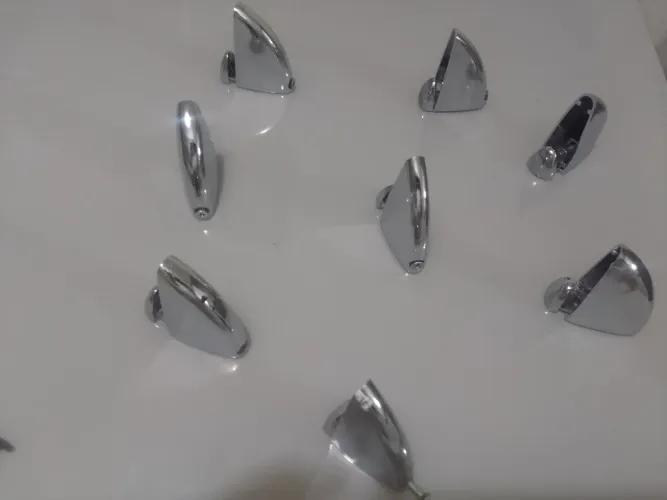 Prateleiras (kit de tucanos cromados)