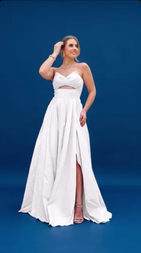 Vestido Noiva Longo - Veste até 42/44