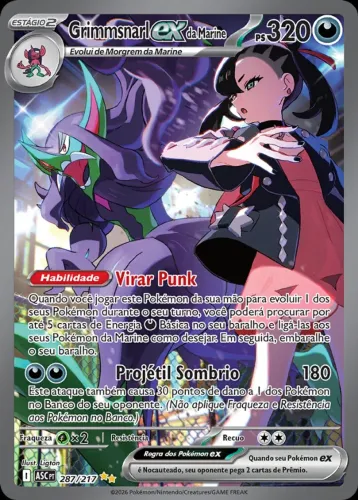 Grimmsnarl ex da Marine (287/217)