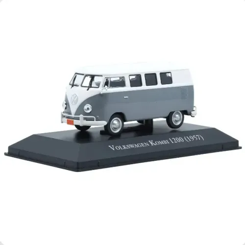 Carros Clássicos: Volkswagen Kombi 1200 (1957) escala 1:43 - Ed. 11