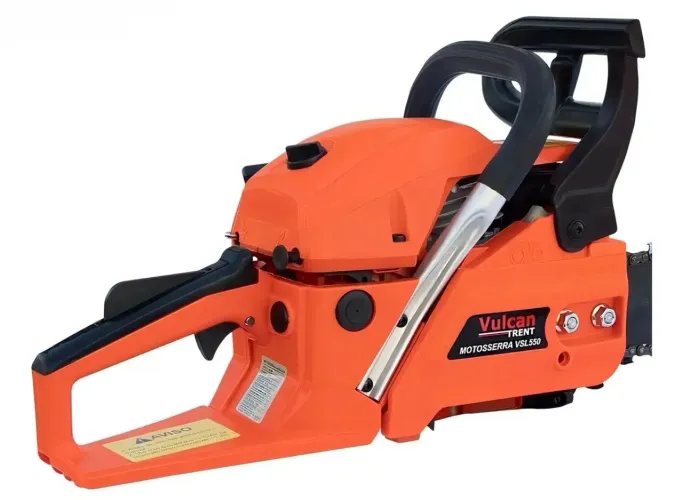 Motosserra Gasolina Vulcan VSL550 3hp 55cc 18" Profissional Laranja