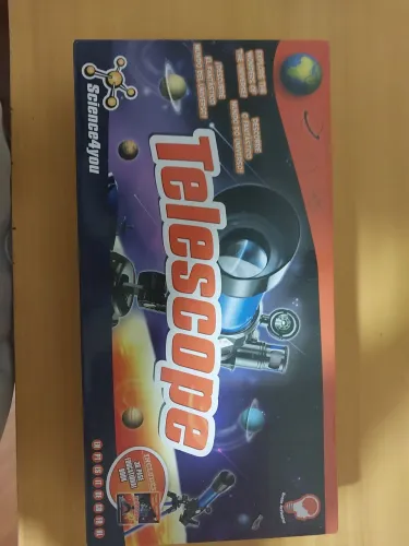 Telescópio Science4you original - completo e praticamente sem uso