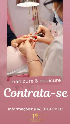 Contrata-se manicure 