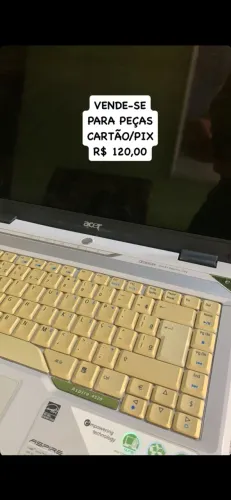 NOTEBOOK ACER 4520 PARA ! PEÇAS !