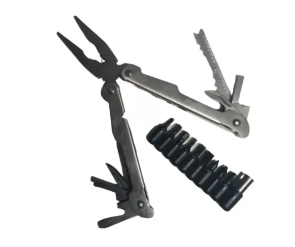 5 Ferramenta Multiuso Aço Inox - Nova - Ideal para Brinde ou Revenda