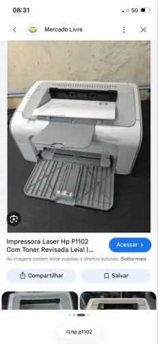 Impressora HP P1102