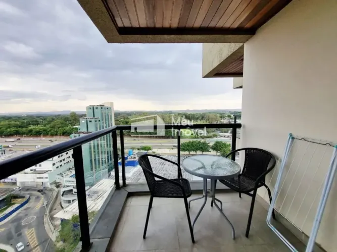 APARTAMENTO MOBILIADO PARA ALUGAR | 1 QUARTO | SACADA | LAZER COMPLETO