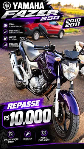 Fazer 250 repasse