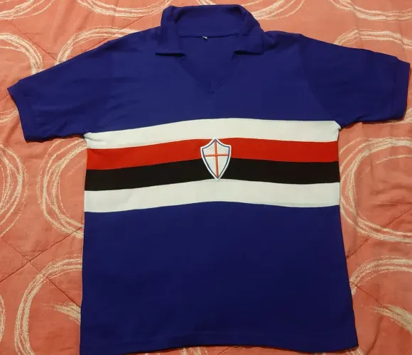 Camisa Sampdoria Retrô - Tamanho GG