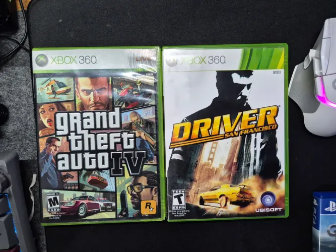Gta 4 e driver san Francisco Xbox 360
