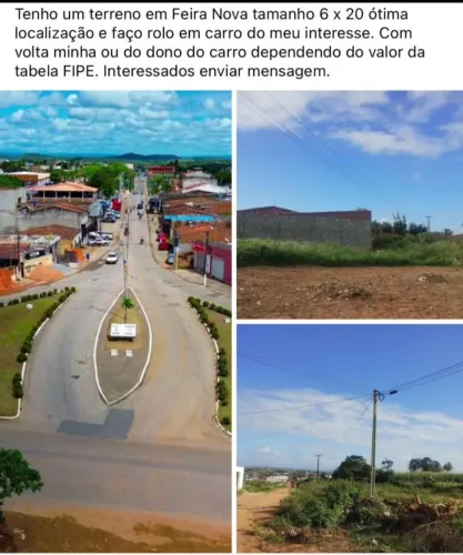 Terreno em Feira Nova-PE