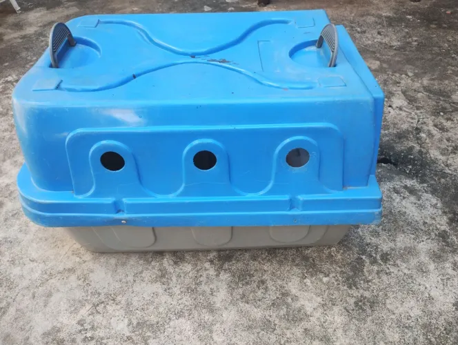 Caixa De Transporte Para Cachorro/Gato Tamanho Grande 65cm