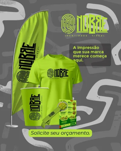 Material gráfico e brindes 