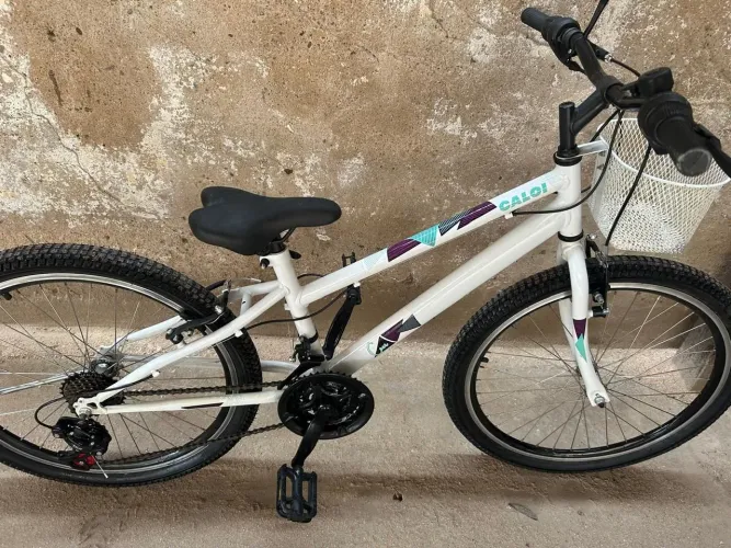 Bicicleta aro 24 Caloi Ceci estado de nova