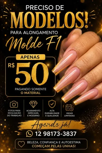 Alongamento molde F1