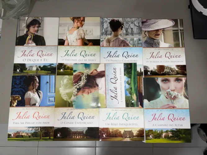 Coleção Bridgerton completa + livro extra