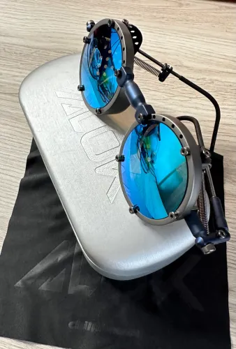 ÓCULOS DE SOL MASCULINO ALOK STEAMPUNK