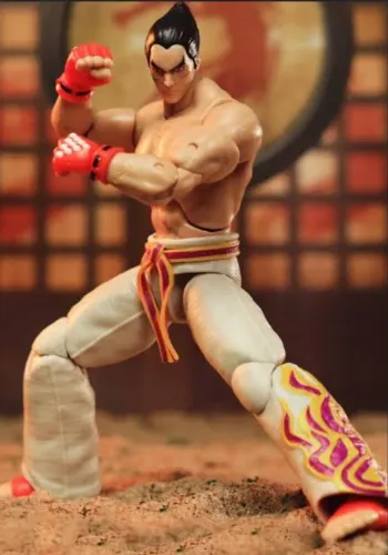 Tekken Kazuya Action Figure Novo Original