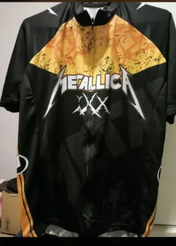 Camisa de Ciclismo do Metallica