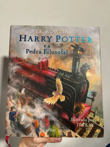 Livro Harry Potter Edição ilustrada