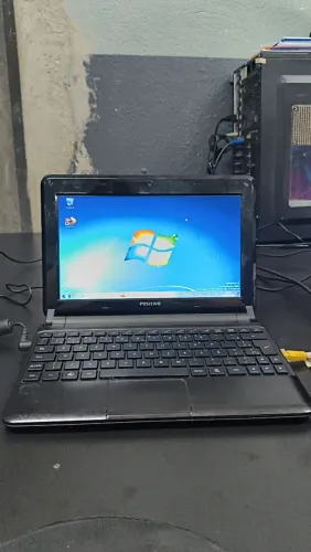 5 Notebook Positivo 2G RAM 320 HD Estado de uso Novo/Médio