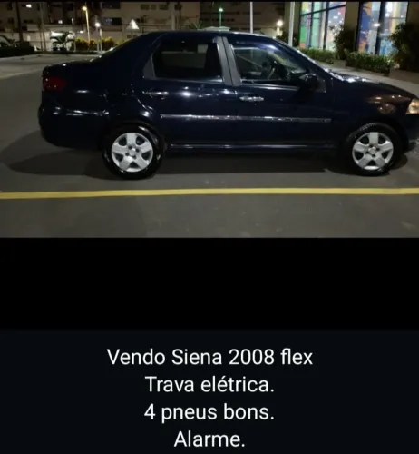 Fiat Siena ELX 1.4 MPI Fire Flex 8V 4P 2008