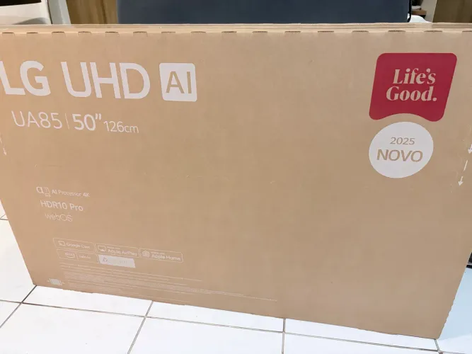 TV Led LG 50, modelo 2025, nova, lacrada na caixa