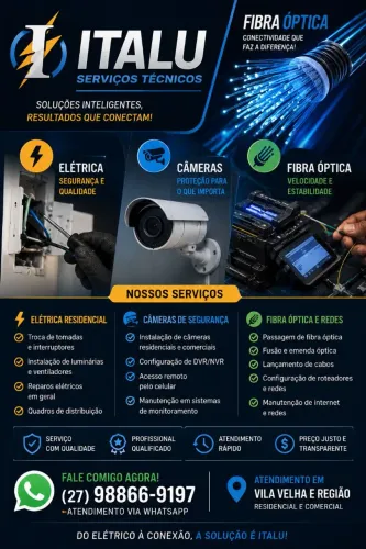 SERVIÇOS DE TELECOMUNICAÇÃO E ELÉTRICA E OUTROS...