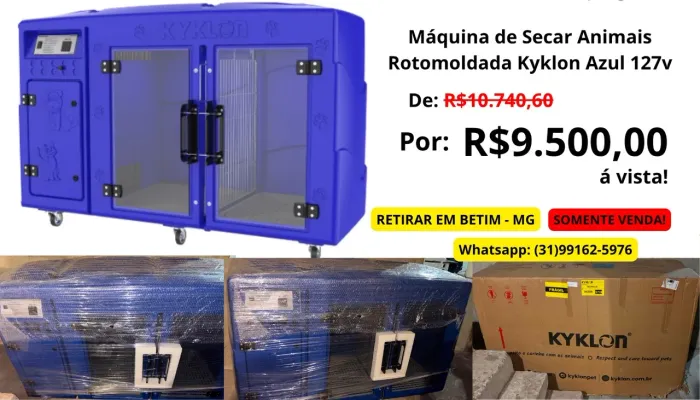 Máquina de Secar Kyklon 127v Azul