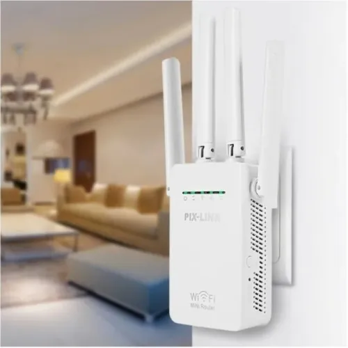 Repetidor Sinal Roteador Wi-fi Wireless 4 Longo Alcance Exbom