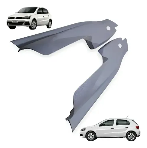 Par de Soleira Traseira Original  Vw Gol G5 a G8 2010 a 2023  seminovo