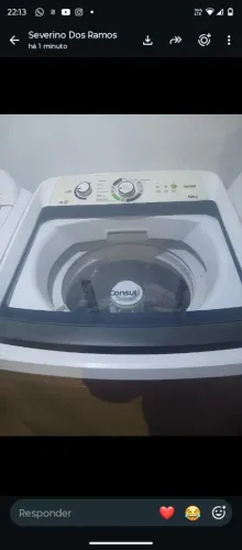 Máquina concul com garantia 