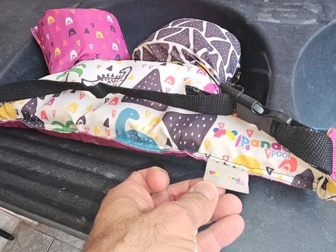 Boia Tripla , Colete . PandaPoll. Infantil 14 até 25kg
