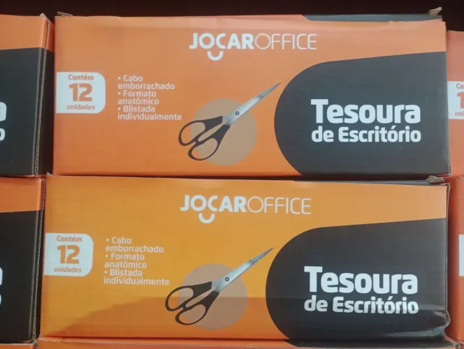 Tesoura caixa com 12 unidades