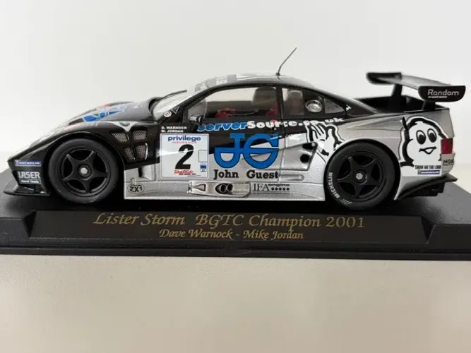 Autorama Fly Lister Storm Campeão BGTC 2001 Novo sem Tampa de Acrílico