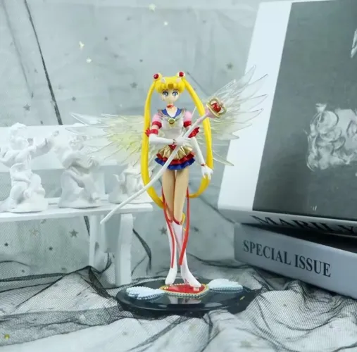 Anime marinheiro lua tsukino usagi figura brinquedos pvc decoração