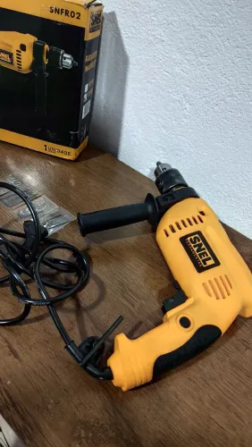 Furadeira Parafusadeira Martelete Impacto 13mm 650w Snel - usado ÓTIMO estado