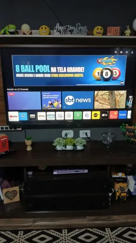 TV LG 55 Com defeito na tela