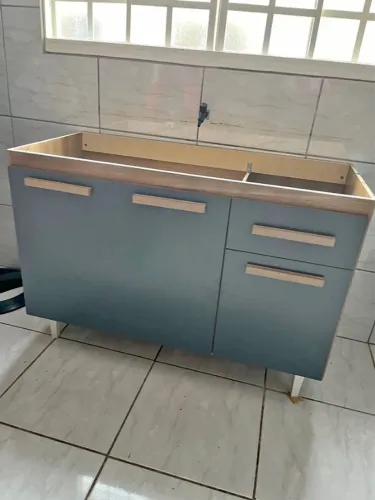 Super Oferta: Balcão de Pia (pia valor a parte) à Pronta Entrega e Montagem Grátis