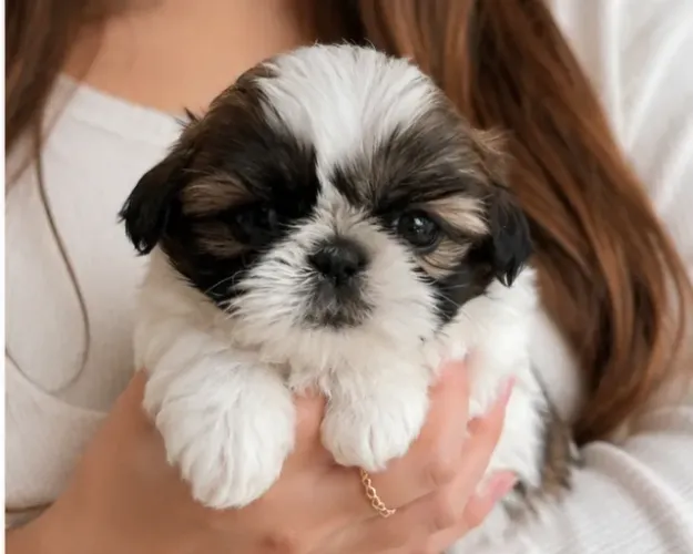 Filhotinhos Shih tzu/ shihtzu brincalhões e super sociáveis
