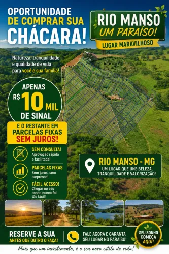 Chácaras Rio manso