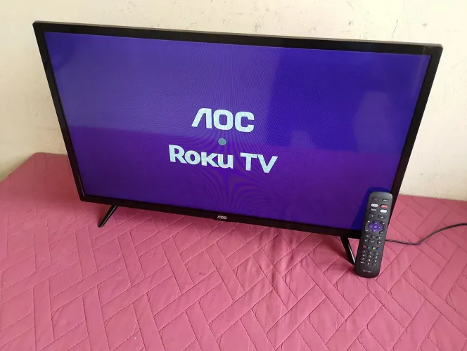 Smartv tv AOC Roku 32 polegadas 