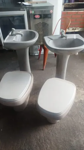 Vaso Sanitário e Pia - Aceito Cartão
