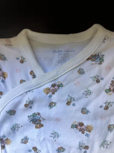 Body Ralph Lauren para bebê de 3-6 meses