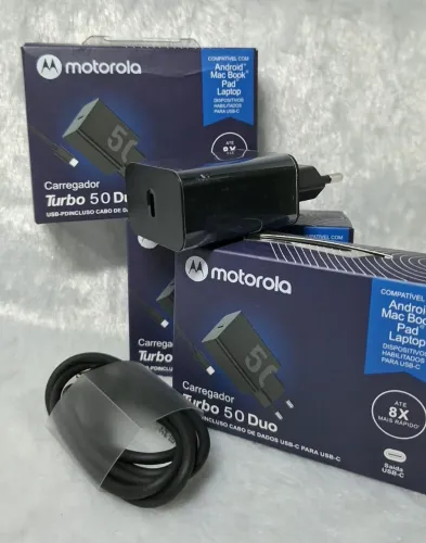 Carregador tipo C turbo 50w
